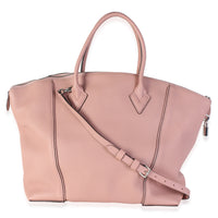 Louis Vuitton Magnolia Pink Soft Taurillon Lockit MM Handbag 4