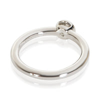 Tiffany & Co. 0.38 ct Round Brilliant Diamond Bezet Solitaire Engagement Ring 3