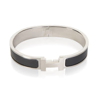 Hermès Clic HH In Noir Mat Bracelet fv
