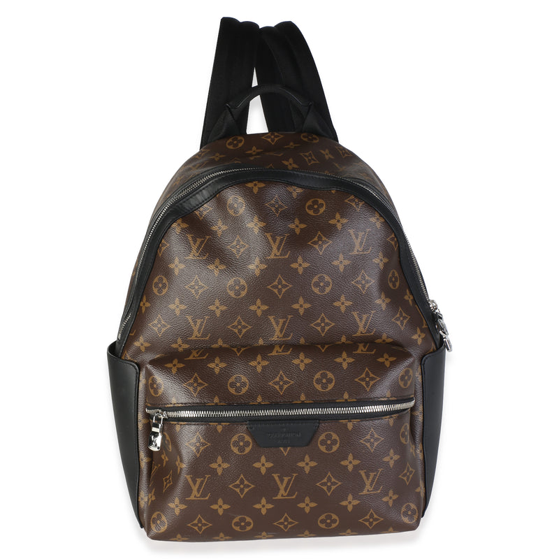 Louis Vuitton Monogram Macassar Canvas Discovery Backpack PM Handbag fv