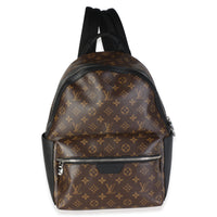 Louis Vuitton Monogram Macassar Canvas Discovery Backpack PM Handbag fv