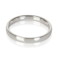 Tiffany & Co. Platinum 3mm Flat Wedding Band 2