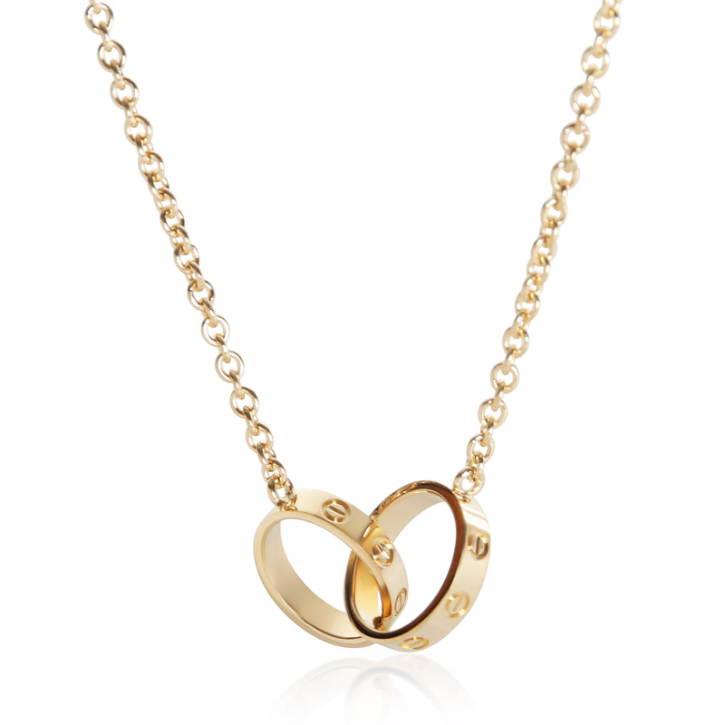Cartier Yellow Gold Love Necklace fv