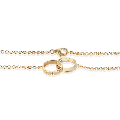 Cartier Yellow Gold Love Necklace fv
