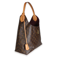Louis Vuitton Monogram Canvas Flower Hobo Handbag 3