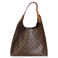 Louis Vuitton Monogram Canvas Flower Hobo Handbag 4