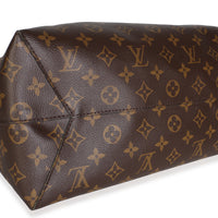 Louis Vuitton Monogram Canvas Flower Hobo Handbag 7