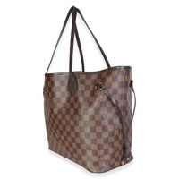 Louis Vuitton Damier Ebene Canvas Neverfull MM Handbag 2