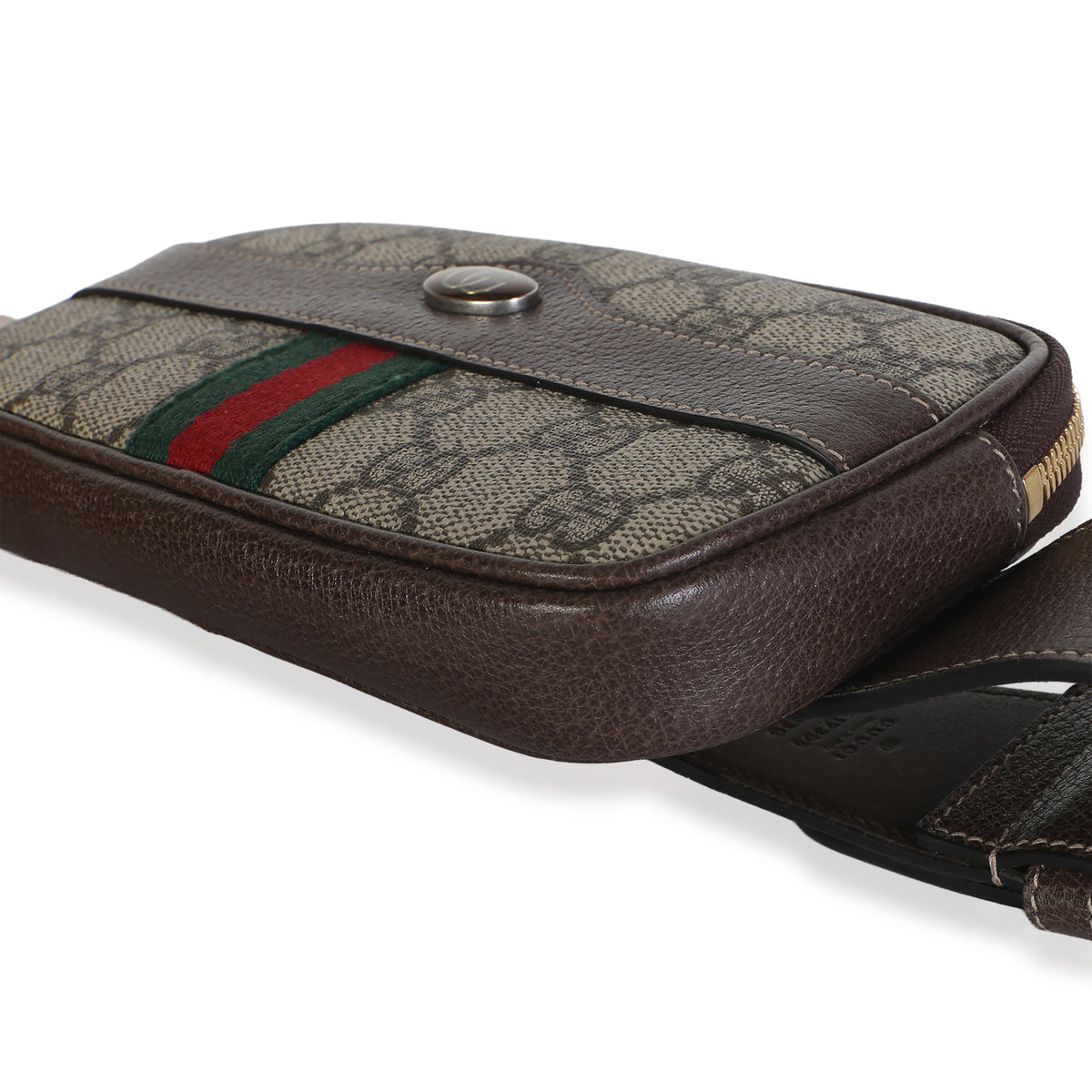 Gucci Beige GG Supreme Canvas Ophidia Belt Bag Handbag 6