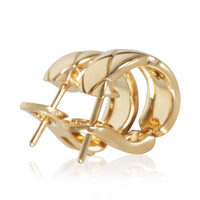 Chanel Yellow Gold Coco Crush Hoop Earrings 3
