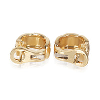 Chanel Yellow Gold Coco Crush Hoop Earrings 4