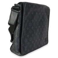 Louis Vuitton Monogram Eclipse Canvas District MM Handbag 3