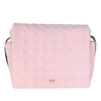 Christian Dior Pale Pink Technical Fabric Cannage Diaper Bag Handbag id