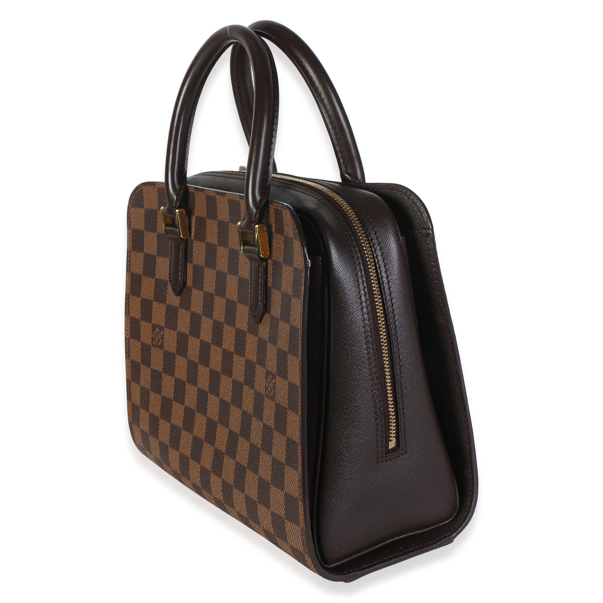 Louis Vuitton Damier Ebene Canvas Triana PM Handbag 2