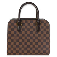 Louis Vuitton Damier Ebene Canvas Triana PM Handbag 4