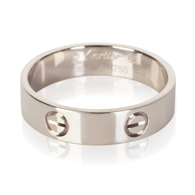 Cartier White Gold Love Ring fv