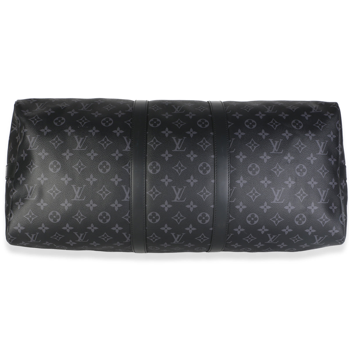 Louis Vuitton Monogram Eclipse Canvas Keepall Bandouliere 55 Handbag 5