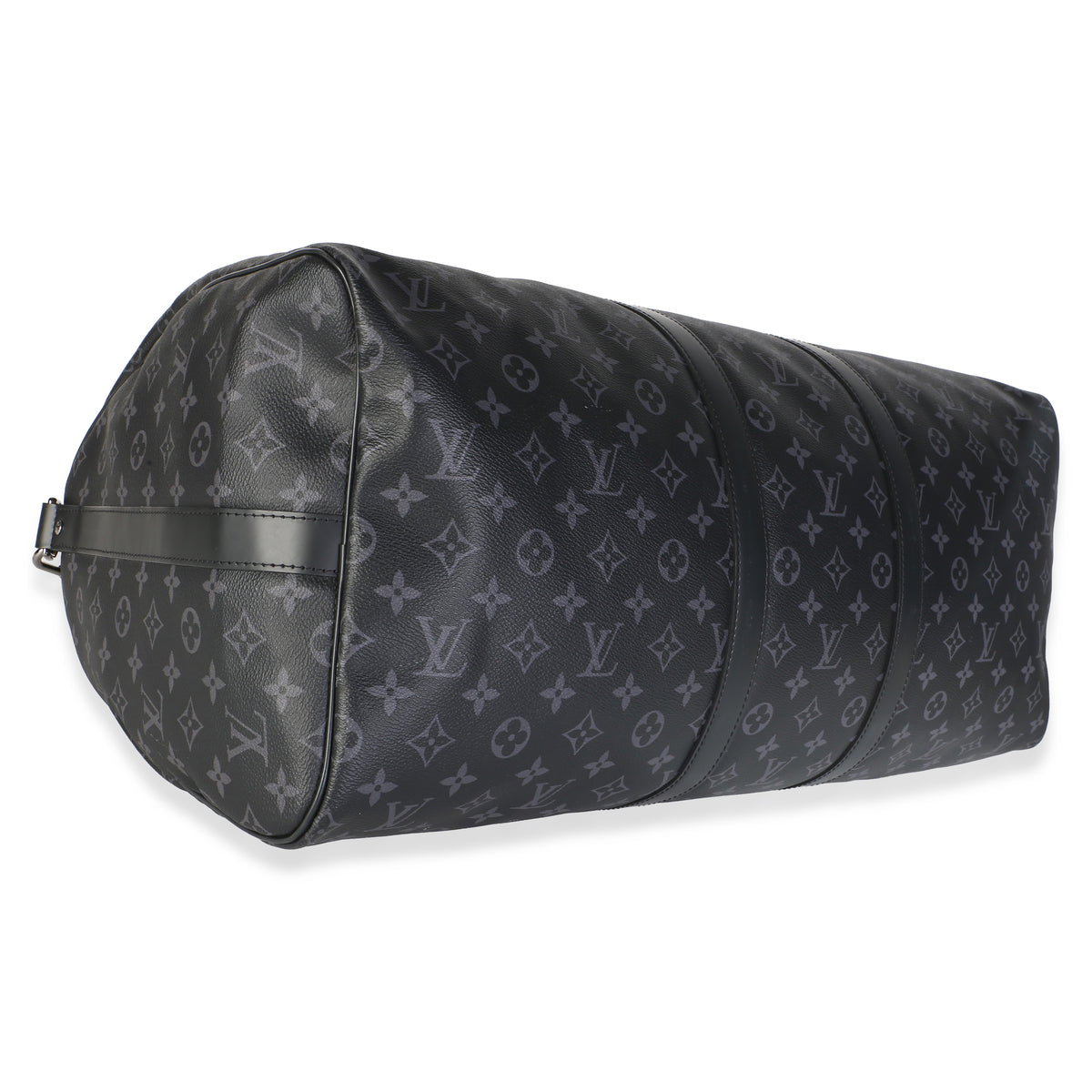 Louis Vuitton Monogram Eclipse Canvas Keepall Bandouliere 55 Handbag 7