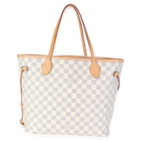 Louis Vuitton Damier Azur Canvas Neverfull MM Handbag 4