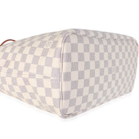 Louis Vuitton Damier Azur Canvas Neverfull MM Handbag 7