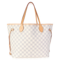 Louis Vuitton Damier Azur Canvas Neverfull MM Handbag id