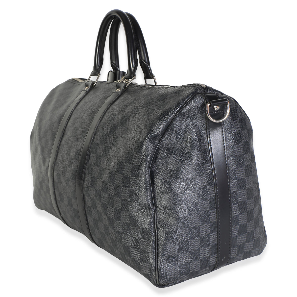 Louis Vuitton Damier Graphite Canvas Keepall Bandouliere 45 Handbag 2