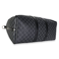Louis Vuitton Damier Graphite Canvas Keepall Bandouliere 45 Handbag 7