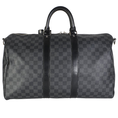Louis Vuitton Damier Graphite Canvas Keepall Bandouliere 45 Handbag id