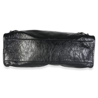 Balenciaga Black Agneau Arena Silver Hardware Medium Le City Bag Handbag 5