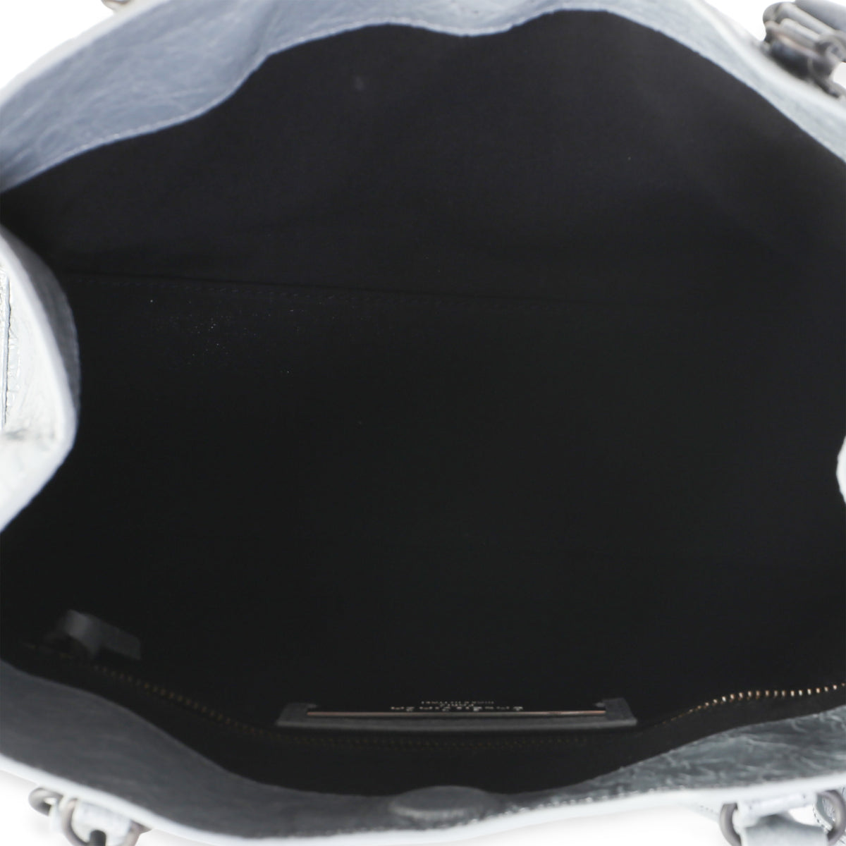 Balenciaga Blue Grey Agneau Arena Mini Le City Tote Bag Handbag 8