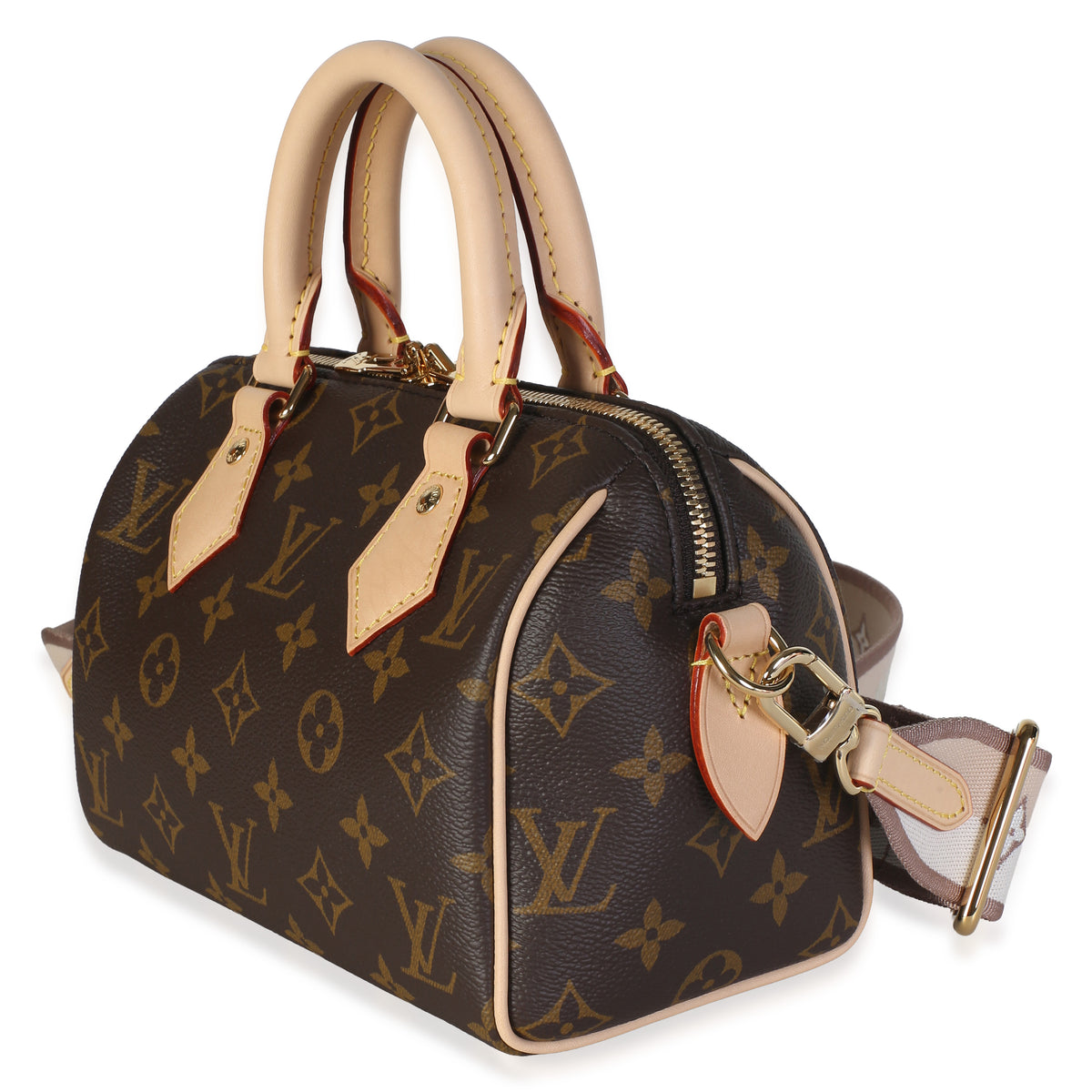 Louis Vuitton Beige Monogram Canvas Speedy Bandouliere 20 Handbag 2