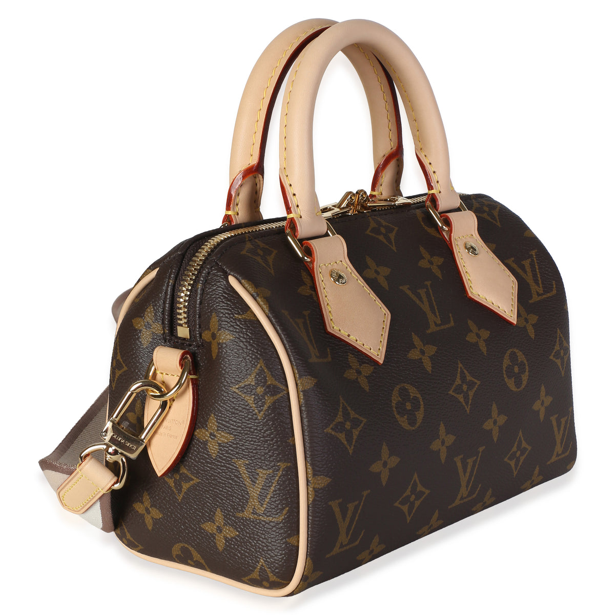 Louis Vuitton Beige Monogram Canvas Speedy Bandouliere 20 Handbag 3