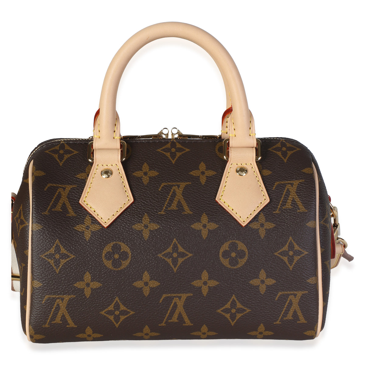 Louis Vuitton Beige Monogram Canvas Speedy Bandouliere 20 Handbag 4