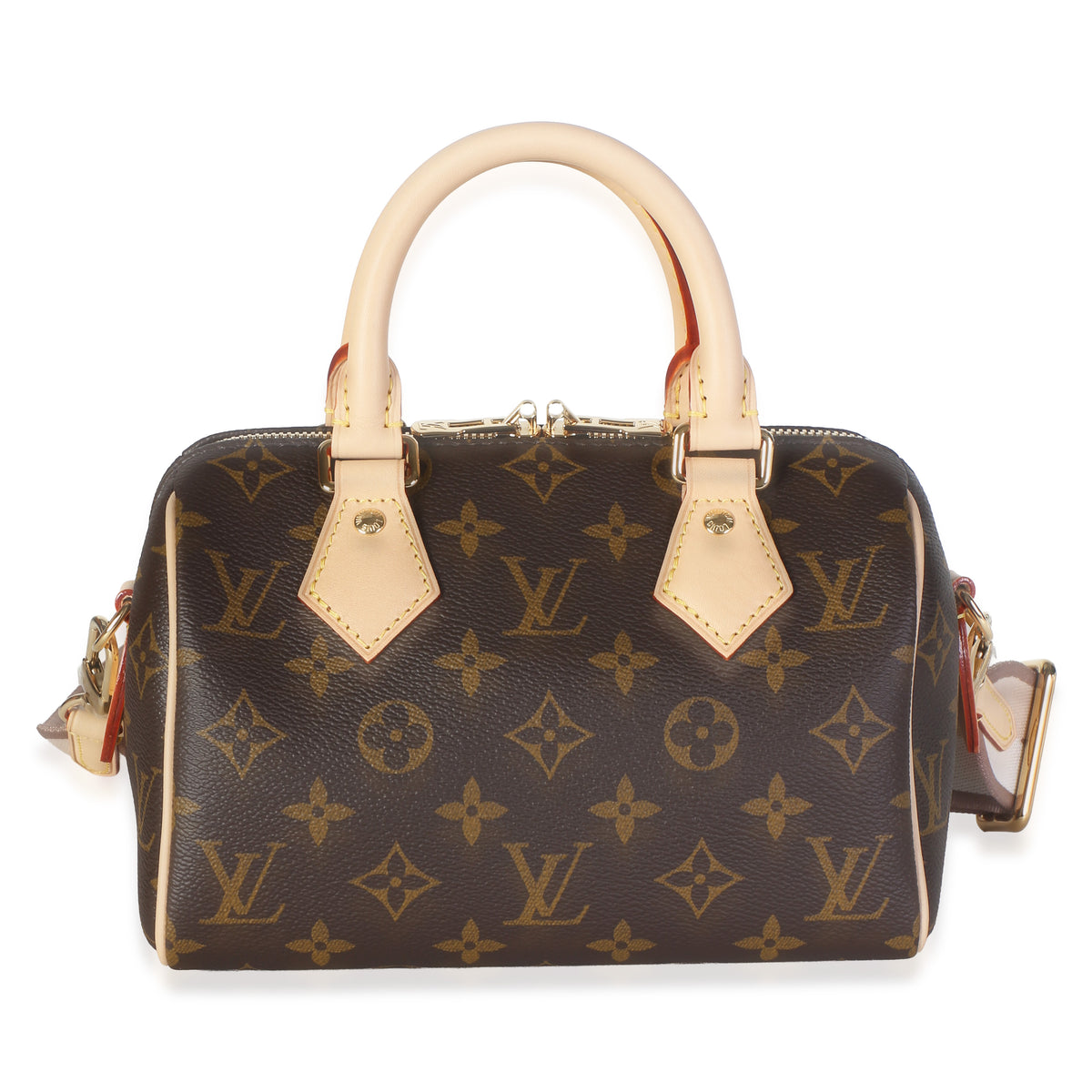 Louis Vuitton Beige Monogram Canvas Speedy Bandouliere 20 Handbag id