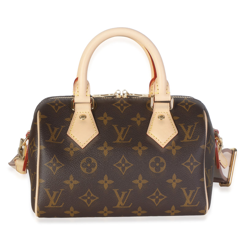 Louis Vuitton Beige Monogram Canvas Speedy Bandouliere 20 Handbag id