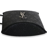 Saint Laurent Black Leather Sunrise Airpods Case 5