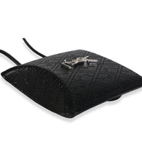 Saint Laurent Black Leather Sunrise Airpods Case 6