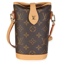 Louis Vuitton Monogram Canvas Fold Me Pouch Handbag fv