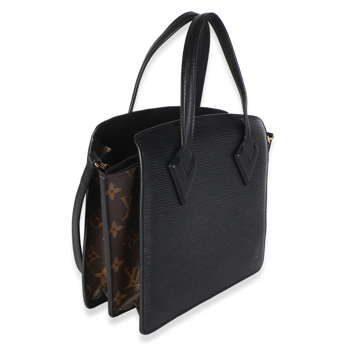 Louis Vuitton Monogram Canvas Black Epi Varenne Handbag 3