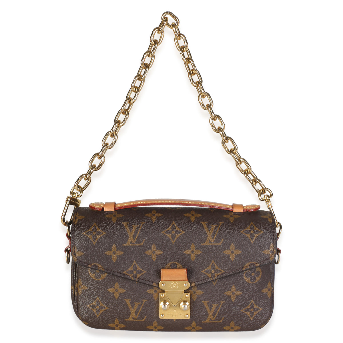 Louis Vuitton Monogram Canvas Pochette Metis East West Handbag 8