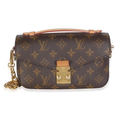 Louis Vuitton Monogram Canvas Pochette Metis East West Handbag id