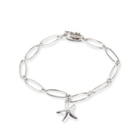 Tiffany & Co. Sterling Silver Elsa Peretti Starfish Charm Bracelet