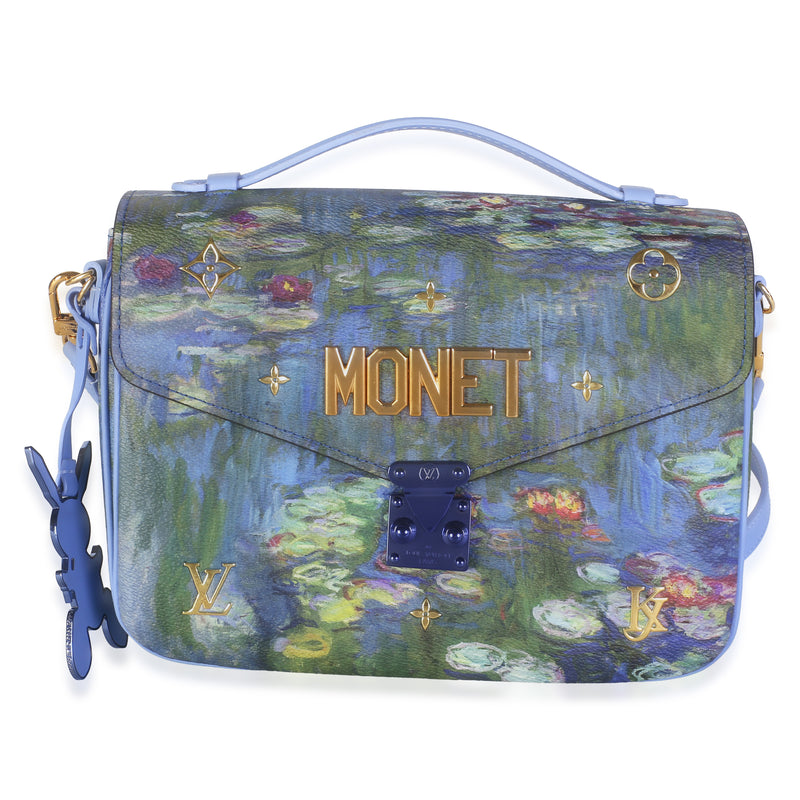 Louis Vuitton x Jeff Koons Monet Canvas Pochette Metis Handbag id