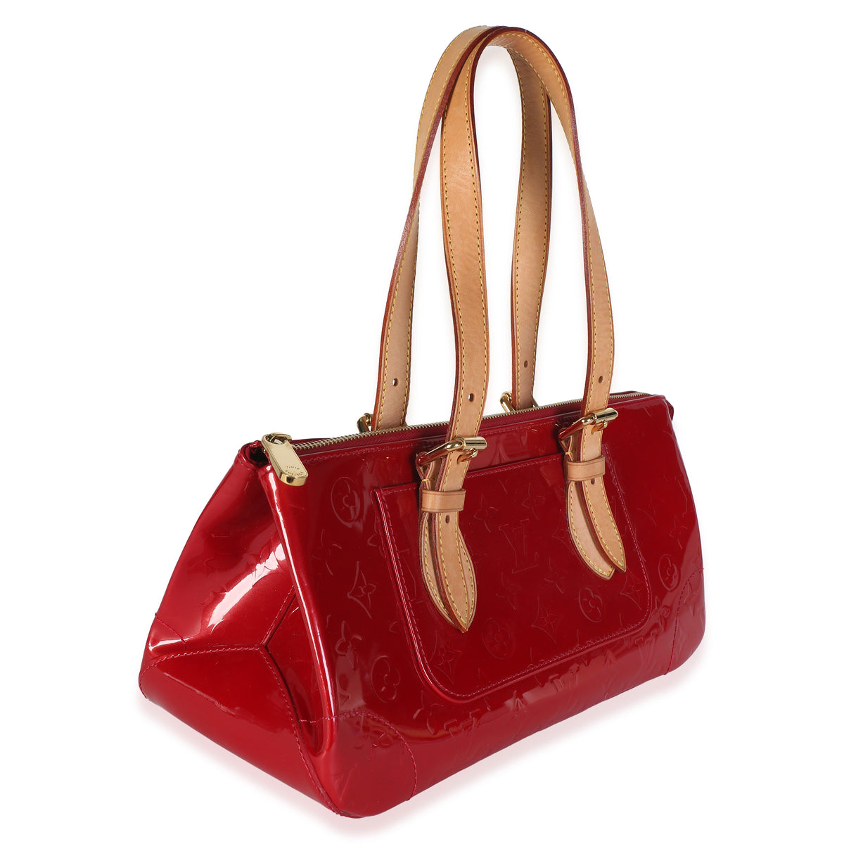 Louis Vuitton Pomme D'Amour Monogram Vernis Rosewood Handbag 3