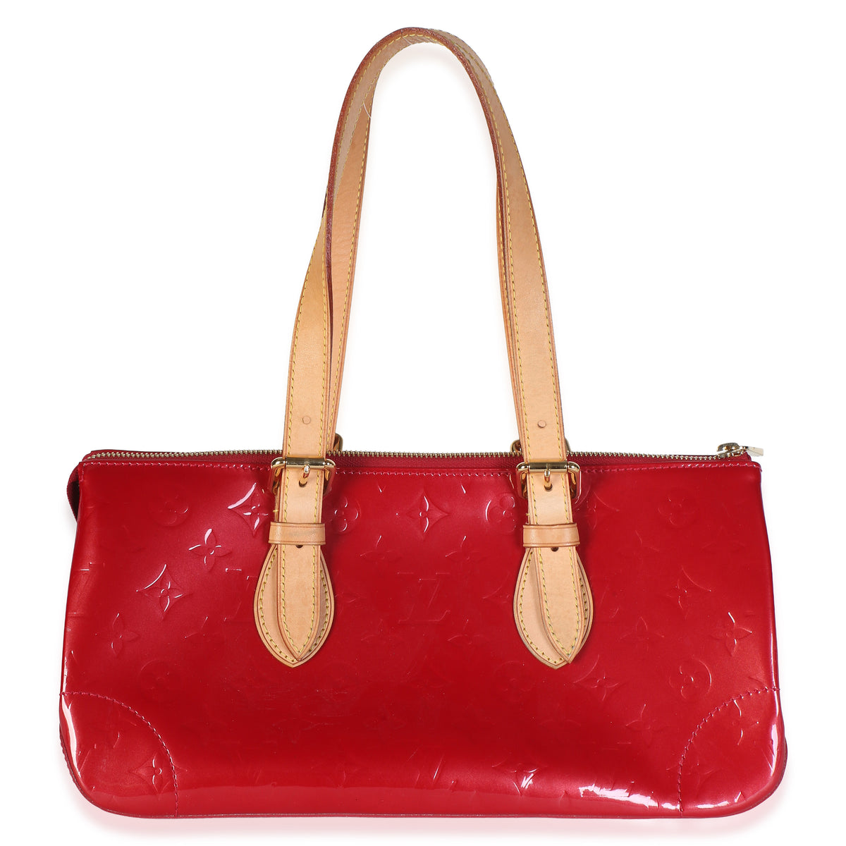 Louis Vuitton Pomme D'Amour Monogram Vernis Rosewood Handbag 4