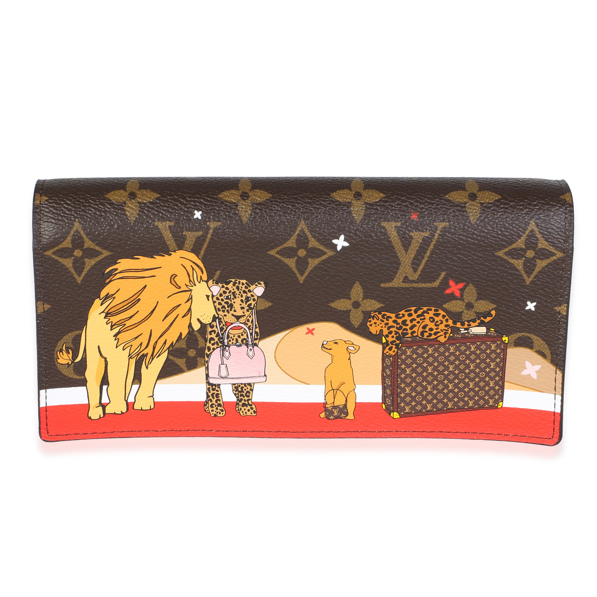 Louis Vuitton Monogram Canvas Christmas Animation Sarah Wallet Wallet id
