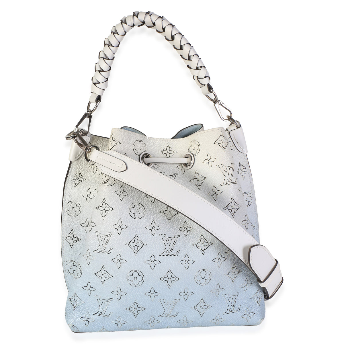 Louis Vuitton Bleu Degrade Monogram Mahina Muria Handbag 4