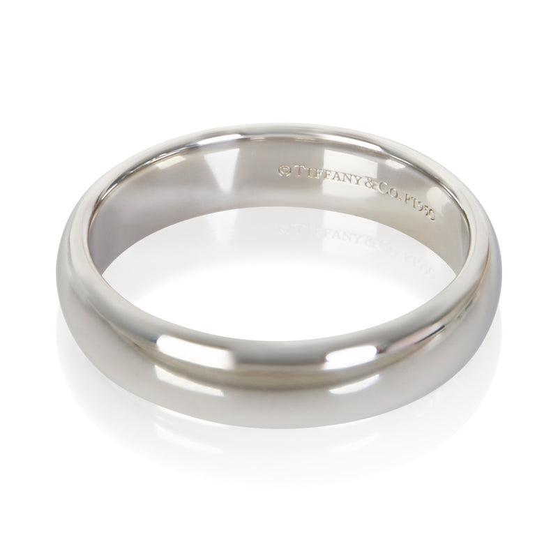 Tiffany & Co. Platinum 4.5mm Tiffany Forever Band fv