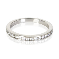 Tiffany & Co. Platinum Diamond Channel Set Band fv