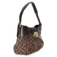 Louis Vuitton Damier Ebene Canvas Sistina MM Handbag 3